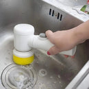 5 in 1 Electric Cleaning Brush Wireless Cleaner For Kitchen and Bathroom Multipurpose Netdropeo