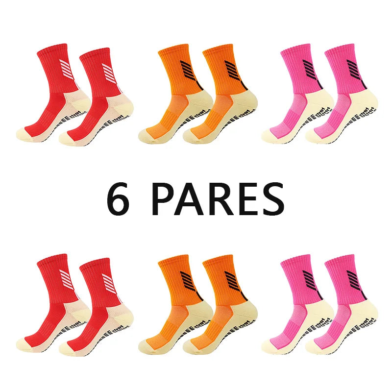 6 Pares De Meias Antiderrapantes Netdropeo