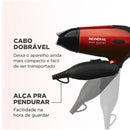 Secador de Cabelo Mondial Max Travel SC-10 Vermelho - Bivolt Minha loja