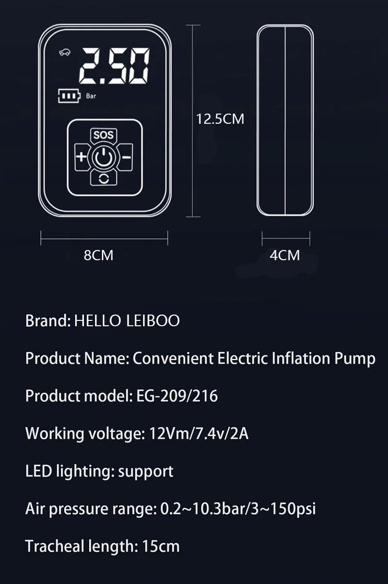 Bomba de ar elétrica inflator Minha loja