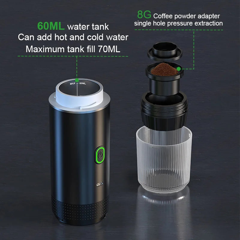 Máquina de café portátil Minha loja