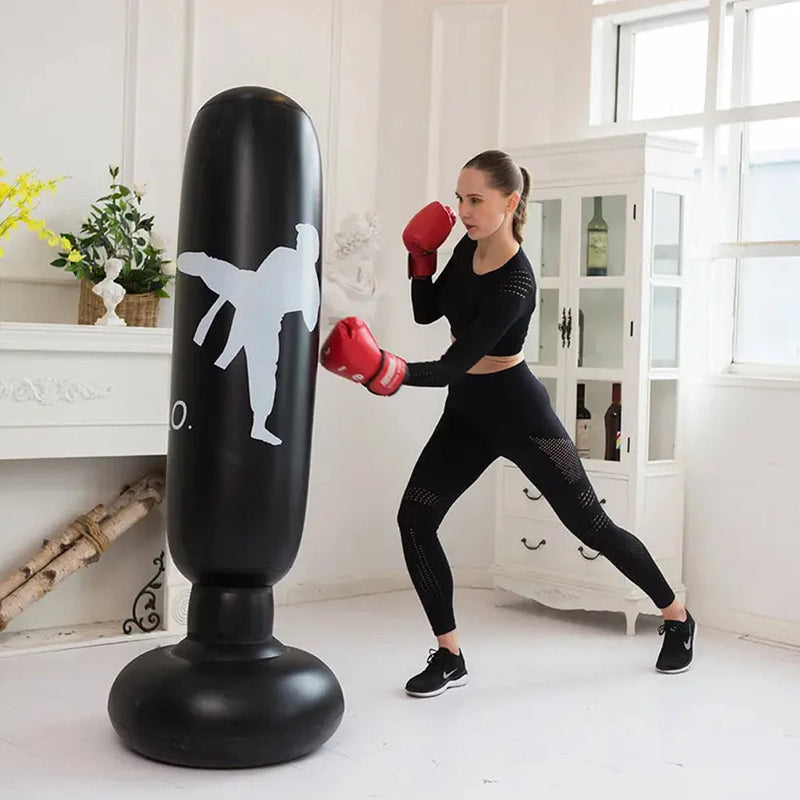 Sacos de areia de boxe inflável Minha loja
