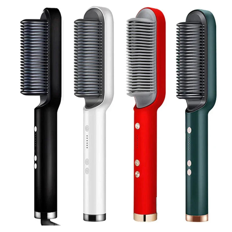 Escova de Alisar Cabelo Elétrico Profissional Minha loja