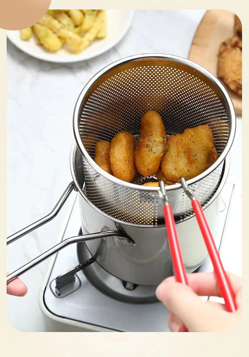 Fritadeira de aço inoxidável Minha loja