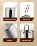 Fritadeira de aço inoxidável Minha loja