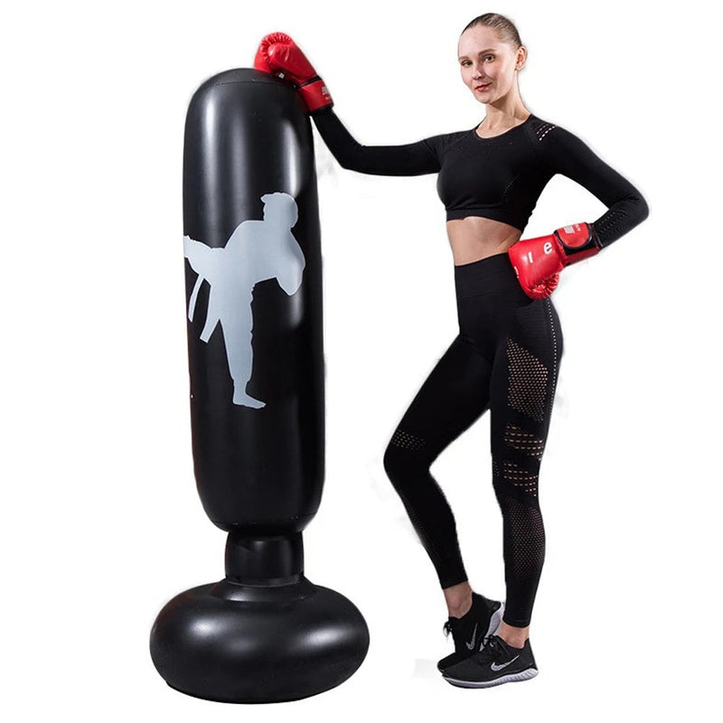 Sacos de areia de boxe inflável Minha loja