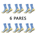6 Pares De Meias Antiderrapantes Netdropeo