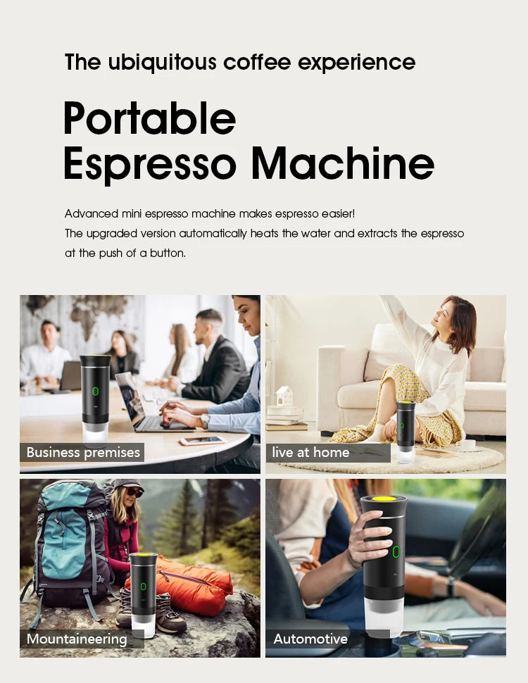 Máquina de café portátil Minha loja
