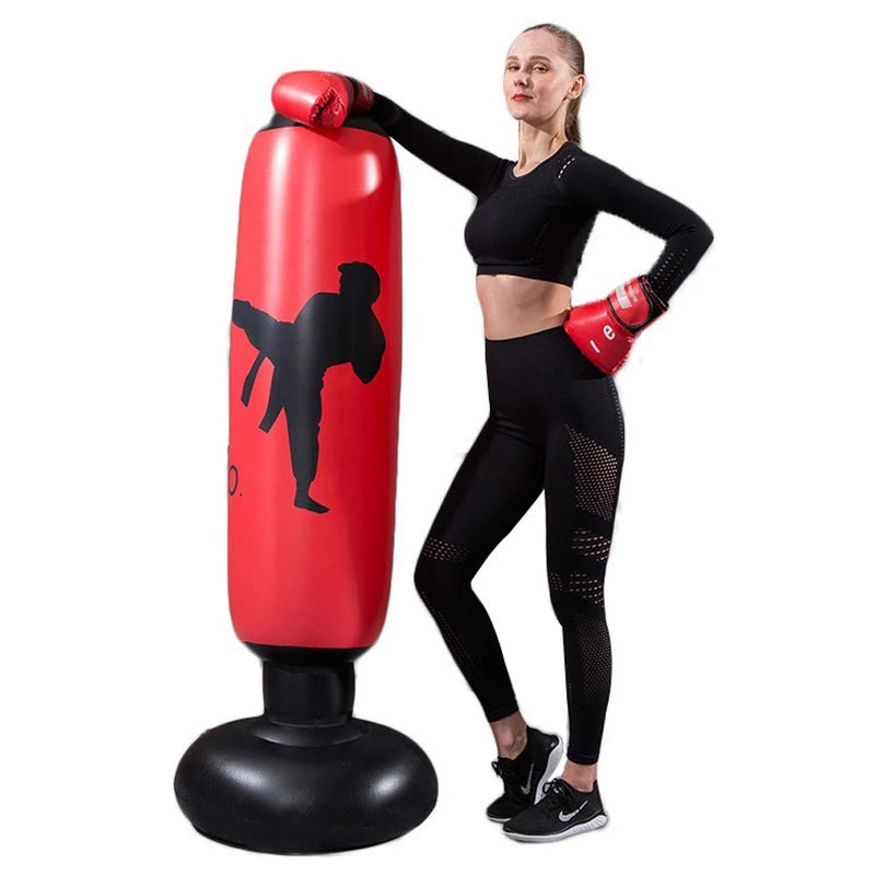 Sacos de areia de boxe inflável Minha loja