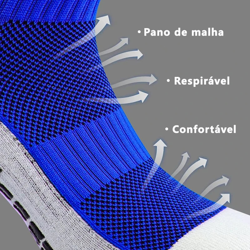 6 Pares De Meias Antiderrapantes Netdropeo