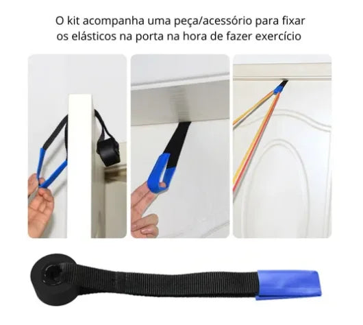 Kit Elásticos Extensores Netdropeo